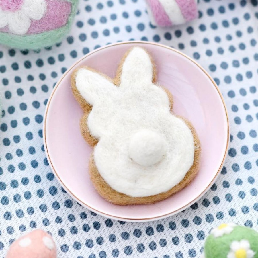 Play Tara Treasures | Felt Food | Bunny Cookie