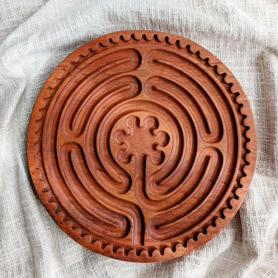 Play Artisans of Batur Village | Wooden Labyrinth - Tree Of Life