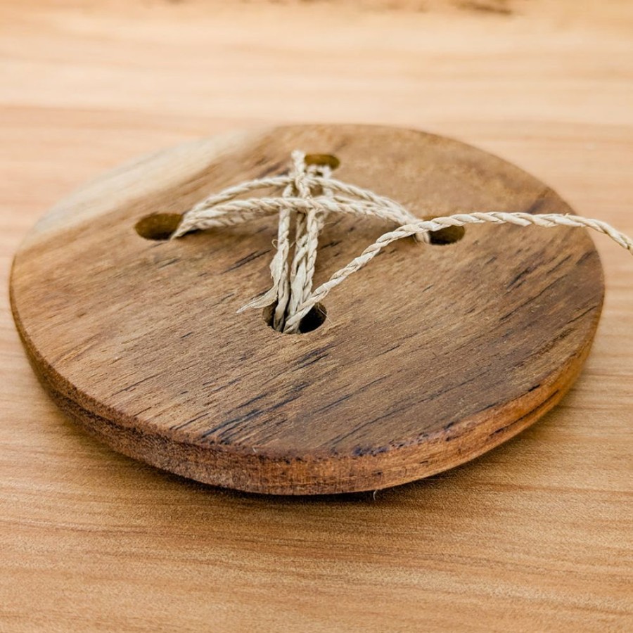 Educational Resources Artisans of Batur Village | Wooden Button Threading Set