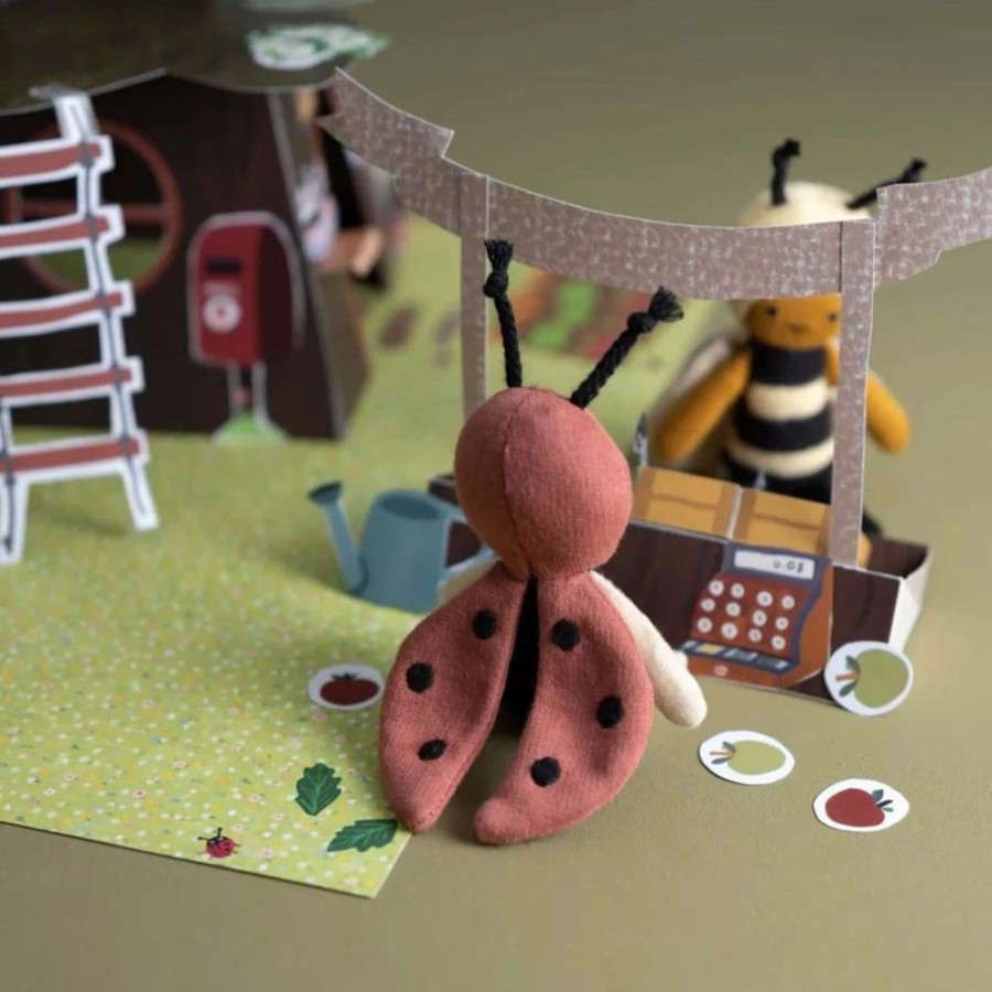 Play Fabelab | Organic Cotton Pocket Friend - Ladybird