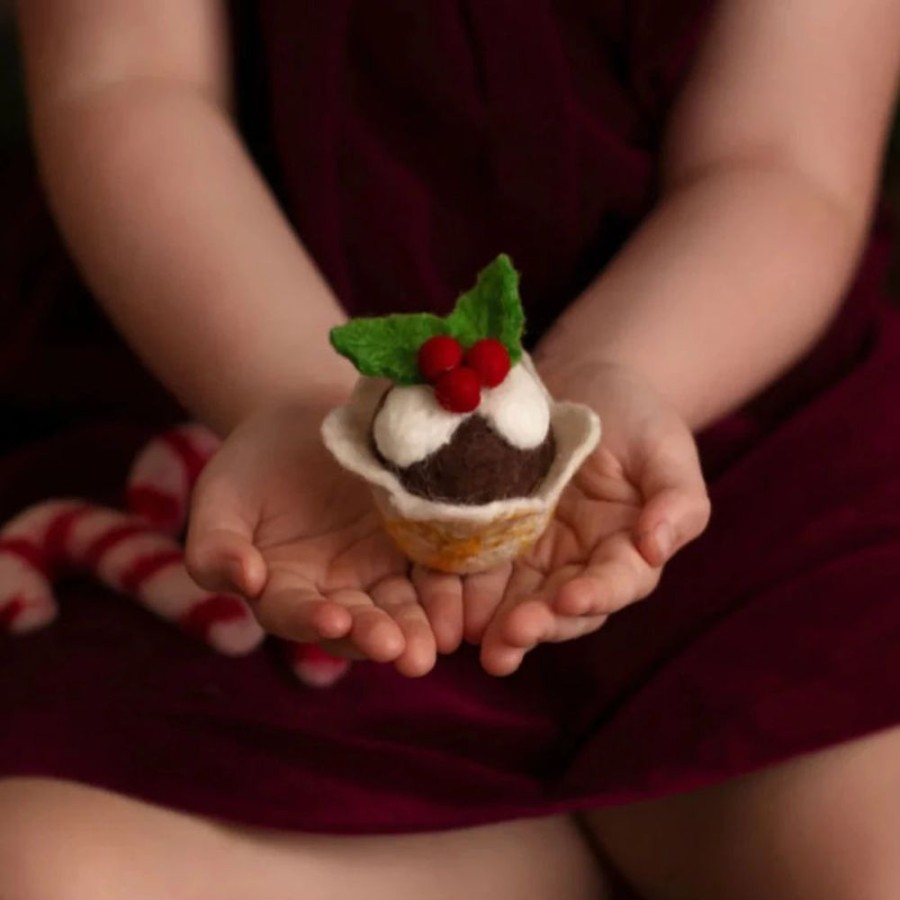 Play Juni Moon | Felt Food | Christmas Cupcakes