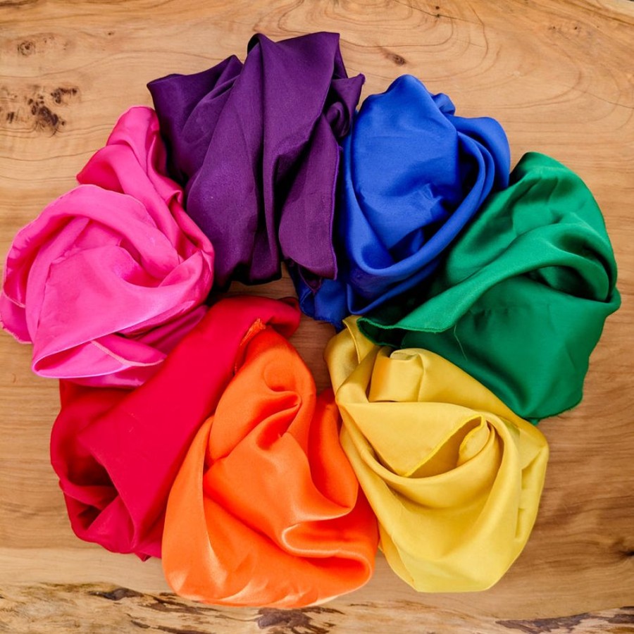 Play Artisans of Batur Village | Play Scarves | Rainbow Set Of 7