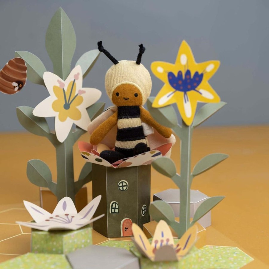 Play Fabelab | Organic Cotton Pocket Friend - Bee