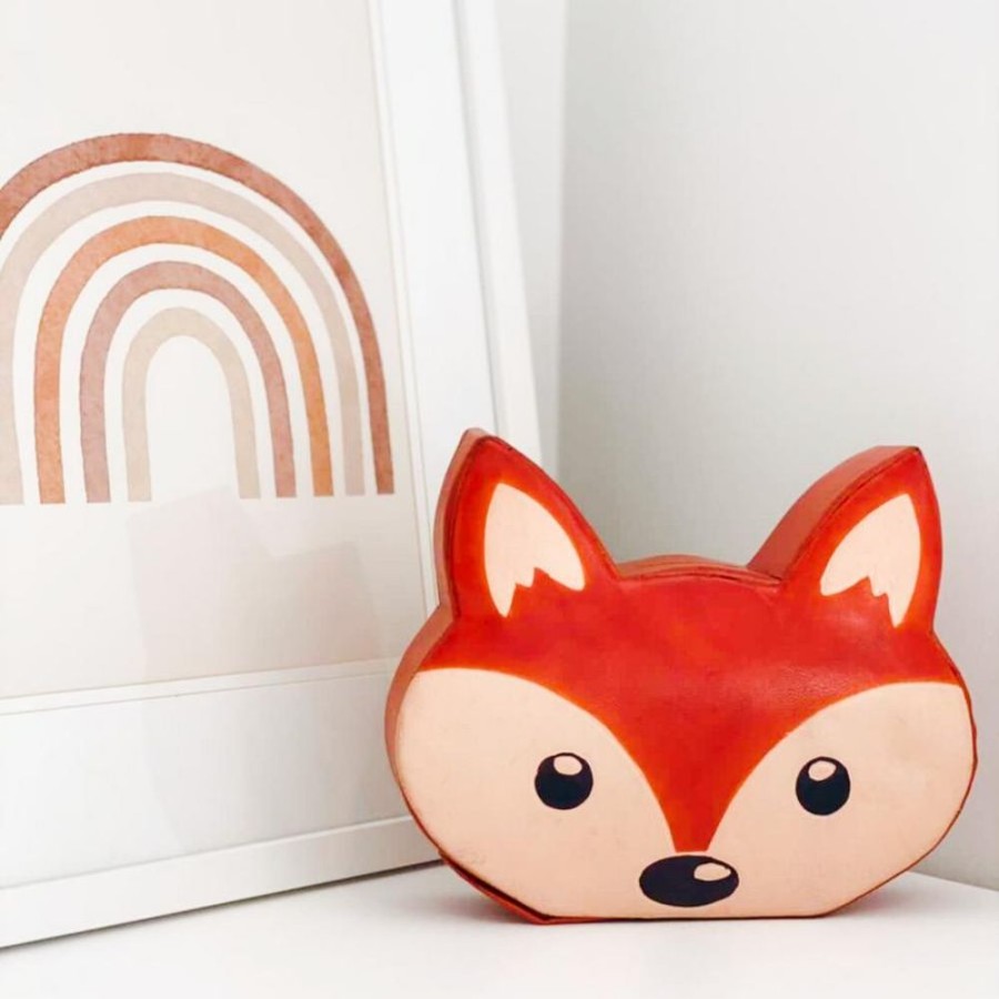 Play Equitable Marketing Association | Leather Money Box - Fox