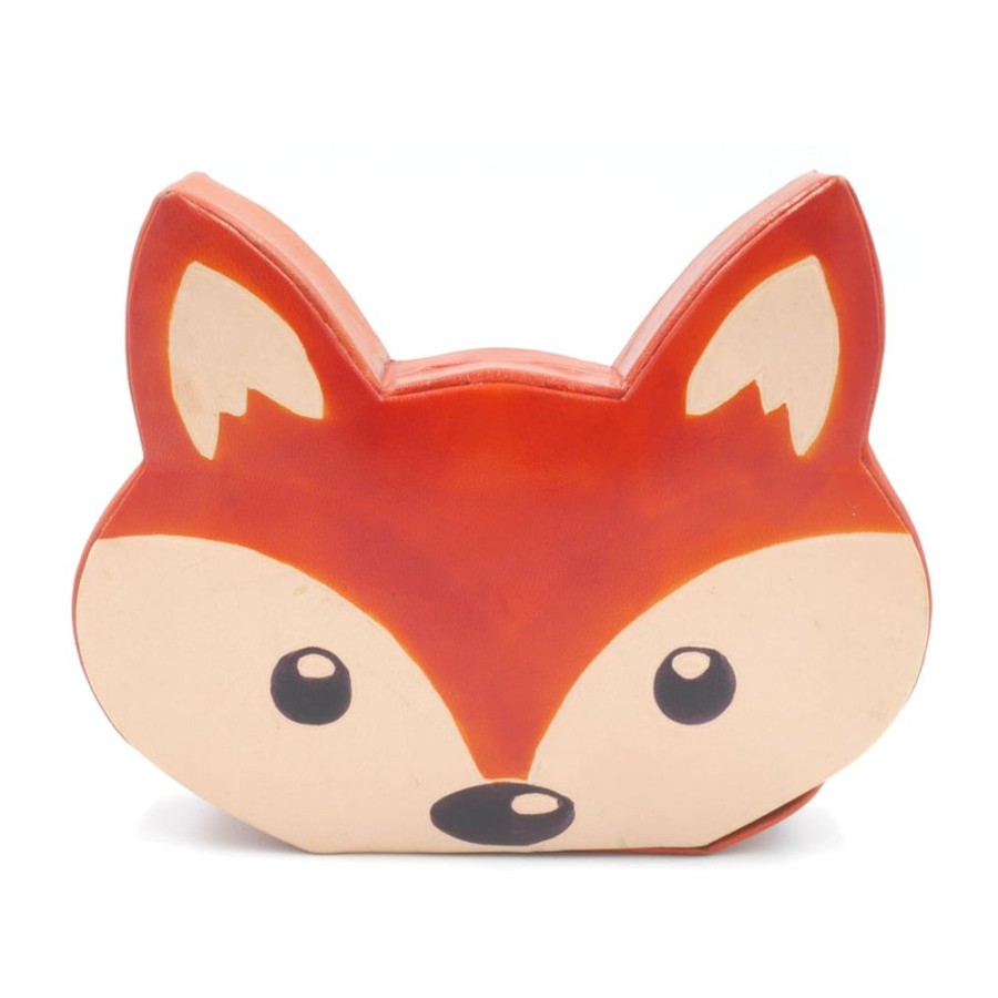 Play Equitable Marketing Association | Leather Money Box - Fox