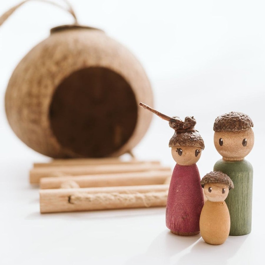 Play Fairplay | Hanging Fairy House And Tree Folk Set