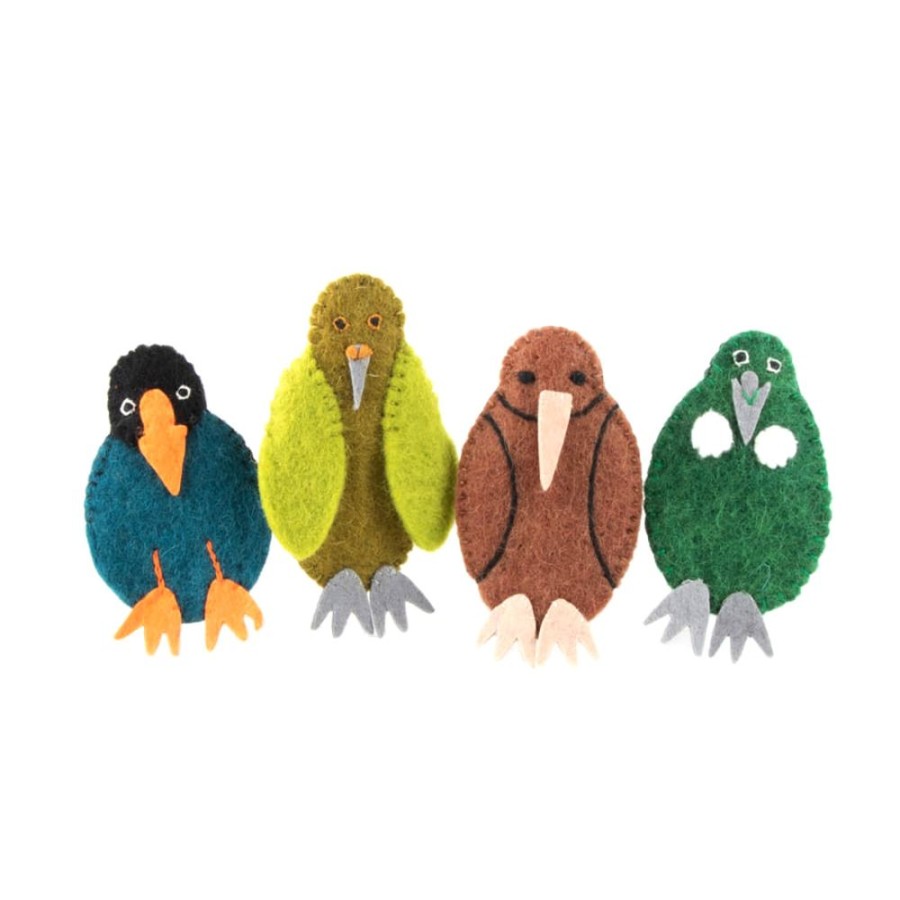 Play Association for Craft Producers | Finger Puppet Set - Native Birds