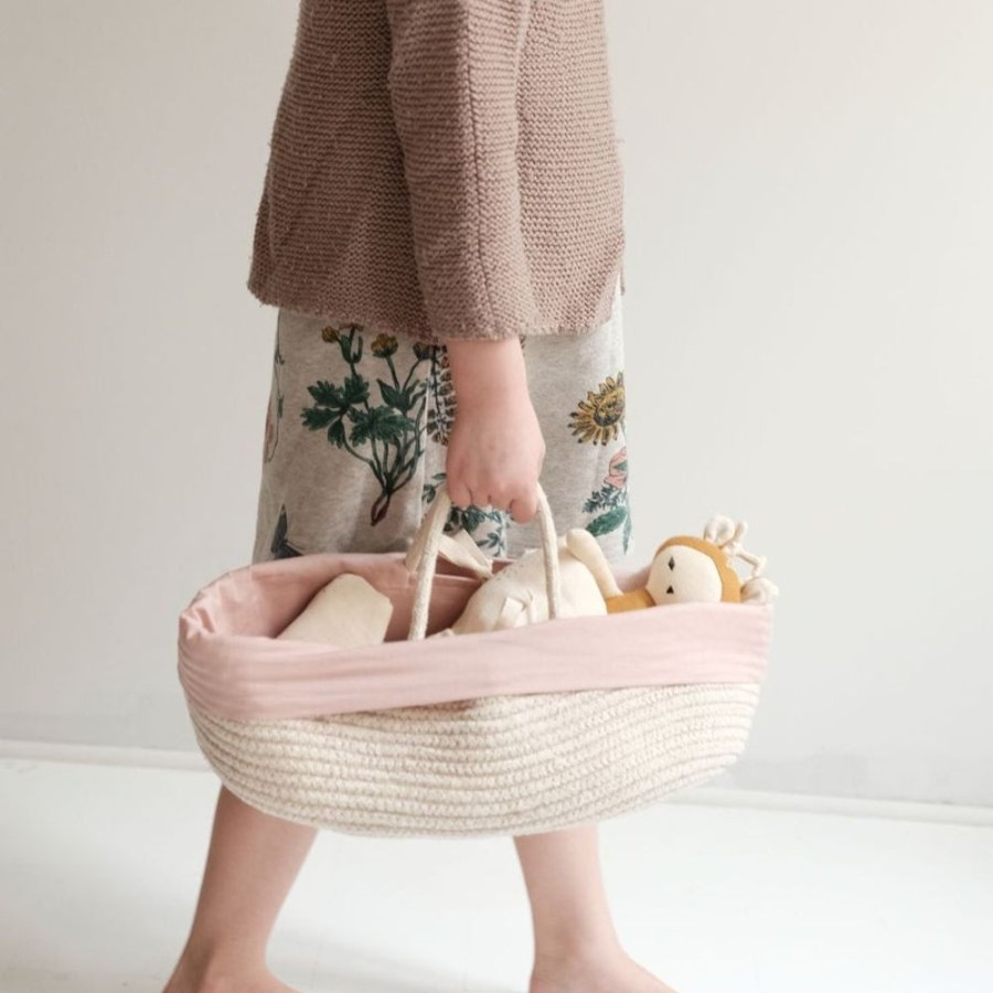 Play Fabelab | Fabelab | Doll Carry Cot Baskets