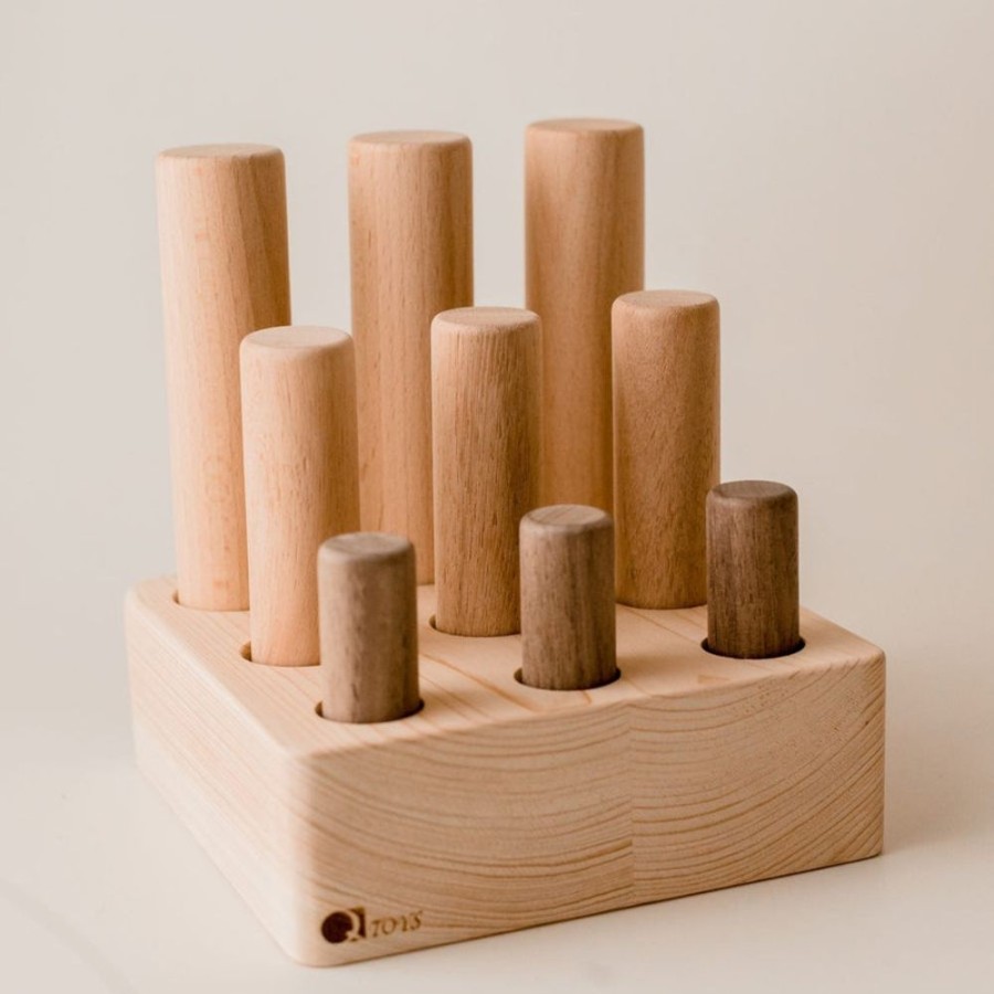 Educational Resources Q Toys | Qtoys | Montessori Nine Pole Puzzle