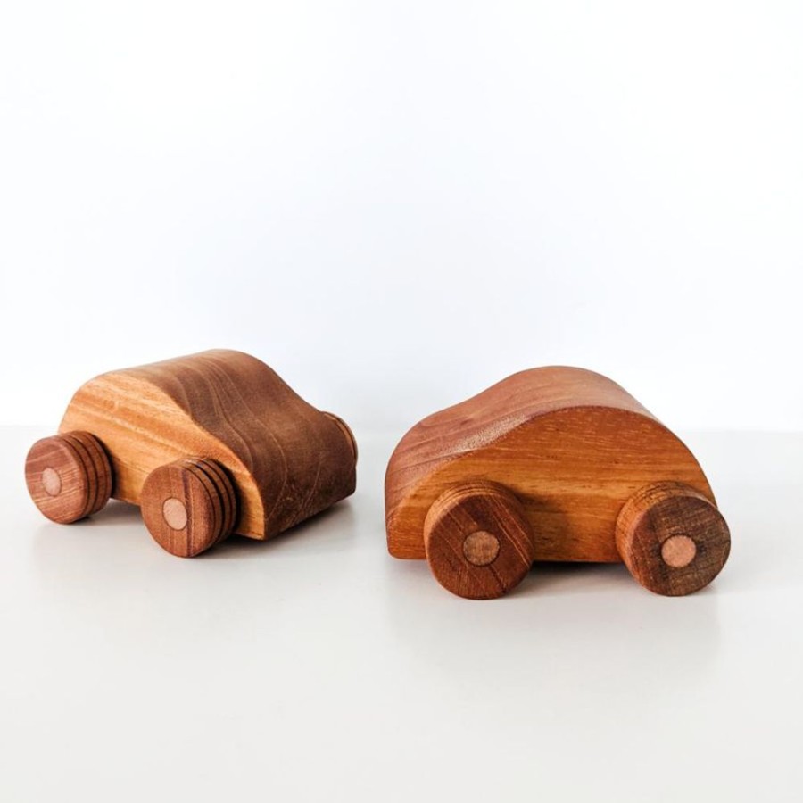 Play Artisans of Batur Village | Natural Wooden Car Set