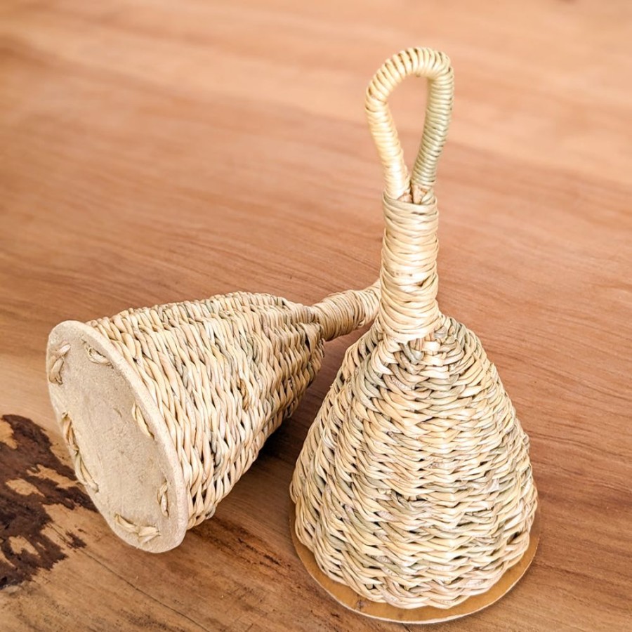 Play Artisans of Bolgatanga | Woven Shaker - Natural Caxixi