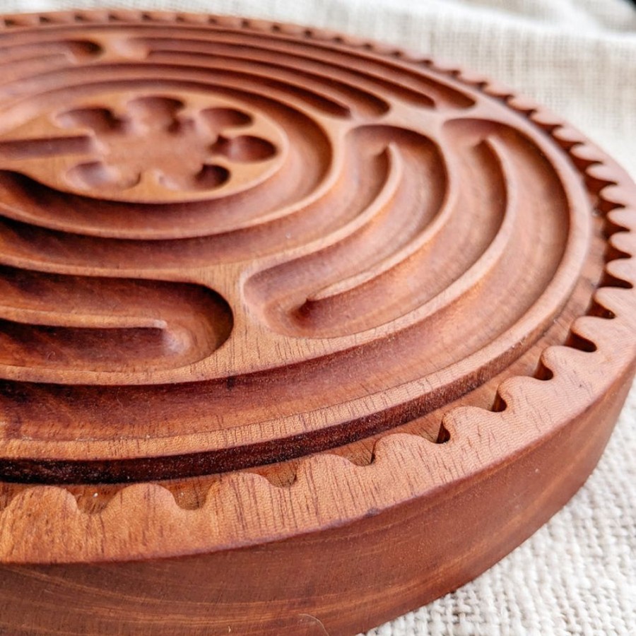 Educational Resources Artisans of Batur Village | Wooden Labyrinth - Tree Of Life