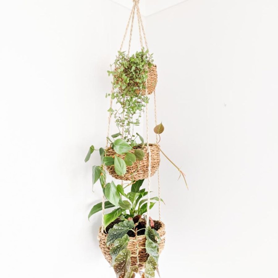 Educational Resources CORR - The Jute Works | Hanging Basket Set Of Three