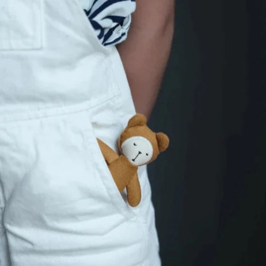 Play Fabelab | Organic Cotton Pocket Friend - Bear