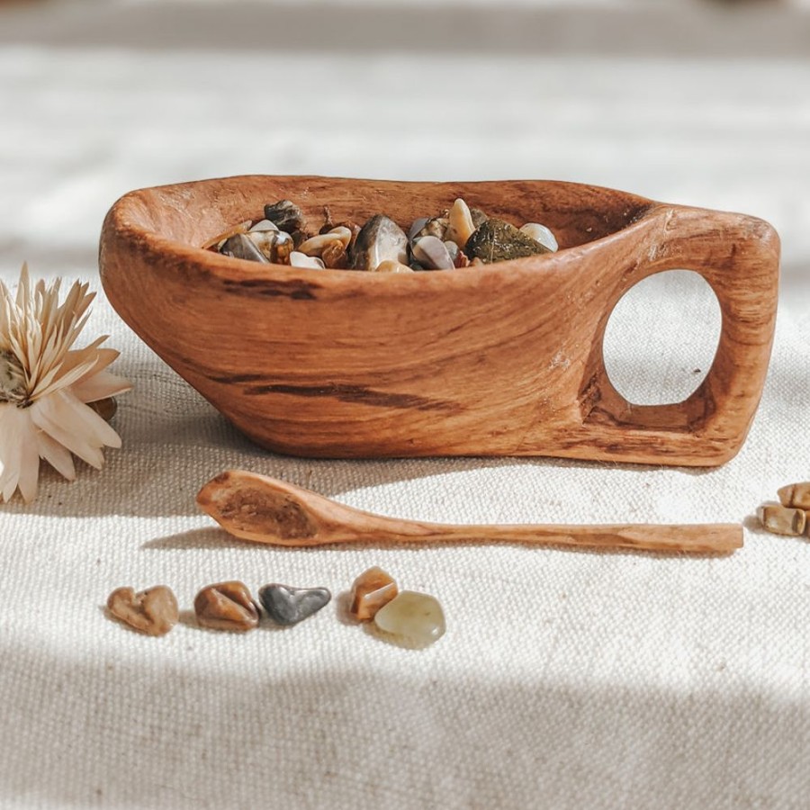 Educational Resources Kahero Farm | Olive Wood Scoop