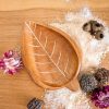 Educational Resources Sasha | Wooden Leaf Scoop Dish