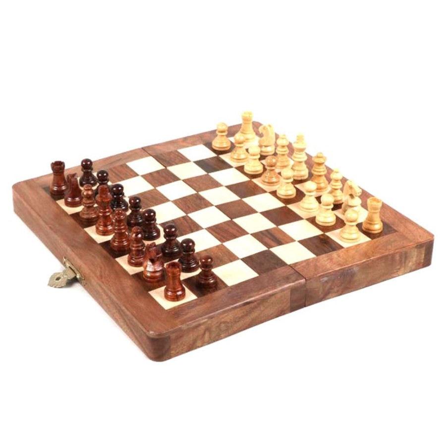 Play Aspiration International | Wooden Travel Chess Set