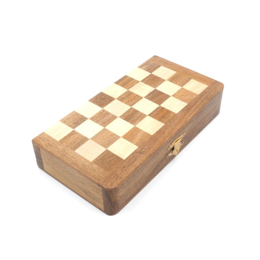 Play Aspiration International | Wooden Travel Chess Set