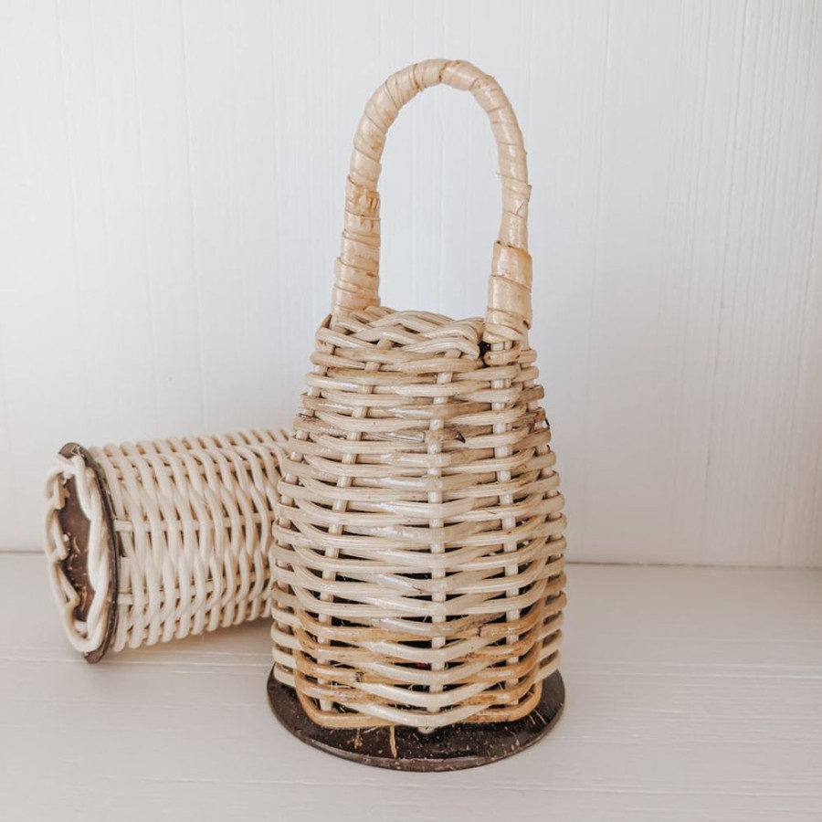 Play Artisans of Batur Village | Woven Shaker - Coconut Caxixi