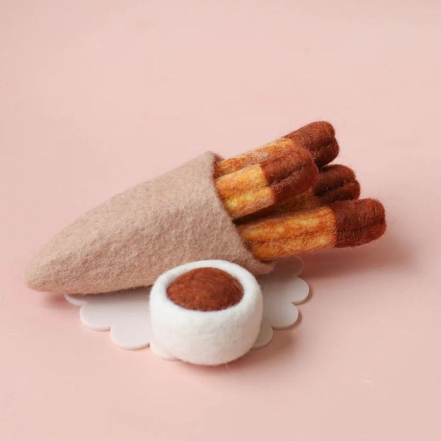 Play Juni Moon | Felt Food | Churros Set