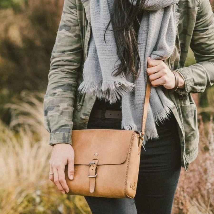 Home The Loyal Workshop | The Companion Satchel: Tan