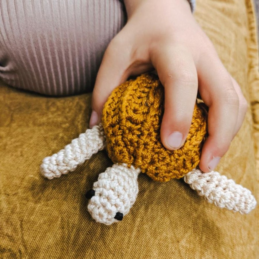 Play Above Rubies | Crochet Turtle Rattles