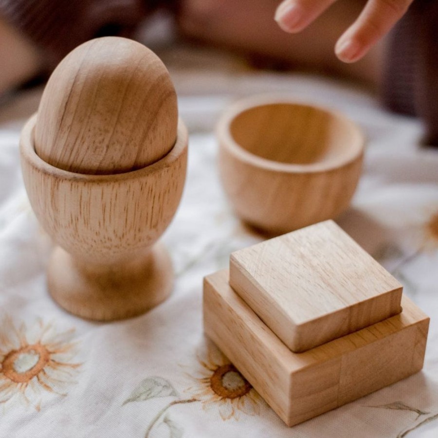 Educational Resources Q Toys | Qtoys | Montessori Egg, Ball And Cup Set