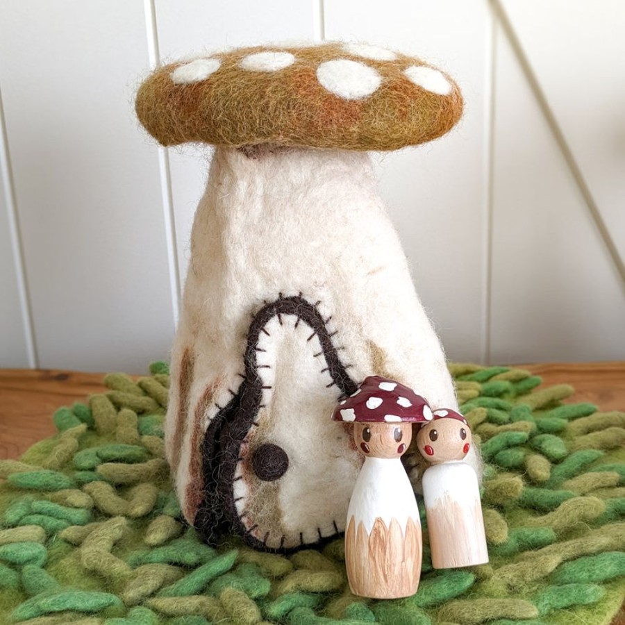 Play Himalayan Felt | Felt Home | Mushroom Hideaway