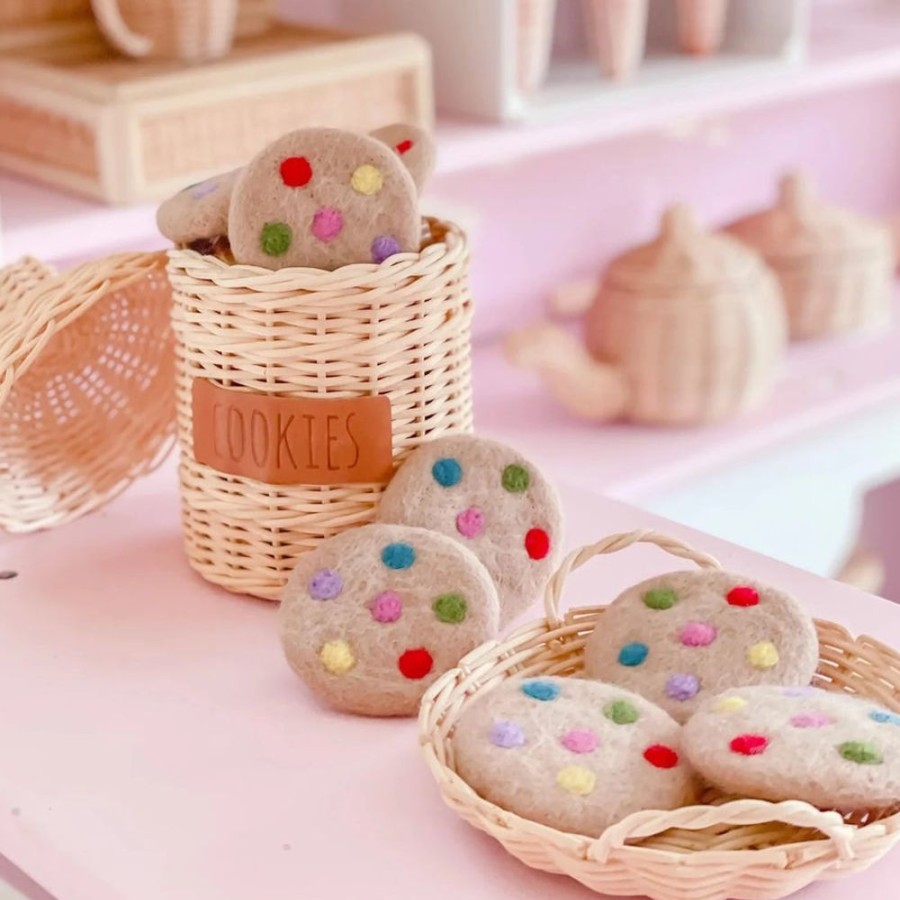 Play Juni Moon | Felt Food | Dotty Cookies