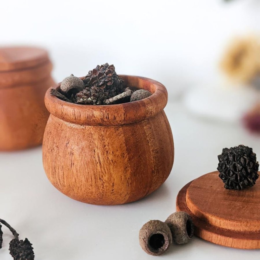 Play Artisans of Batur Village | Wooden Lidded Pot