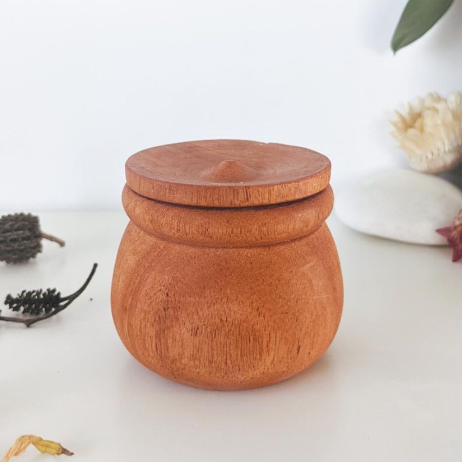 Play Artisans of Batur Village | Wooden Lidded Pot