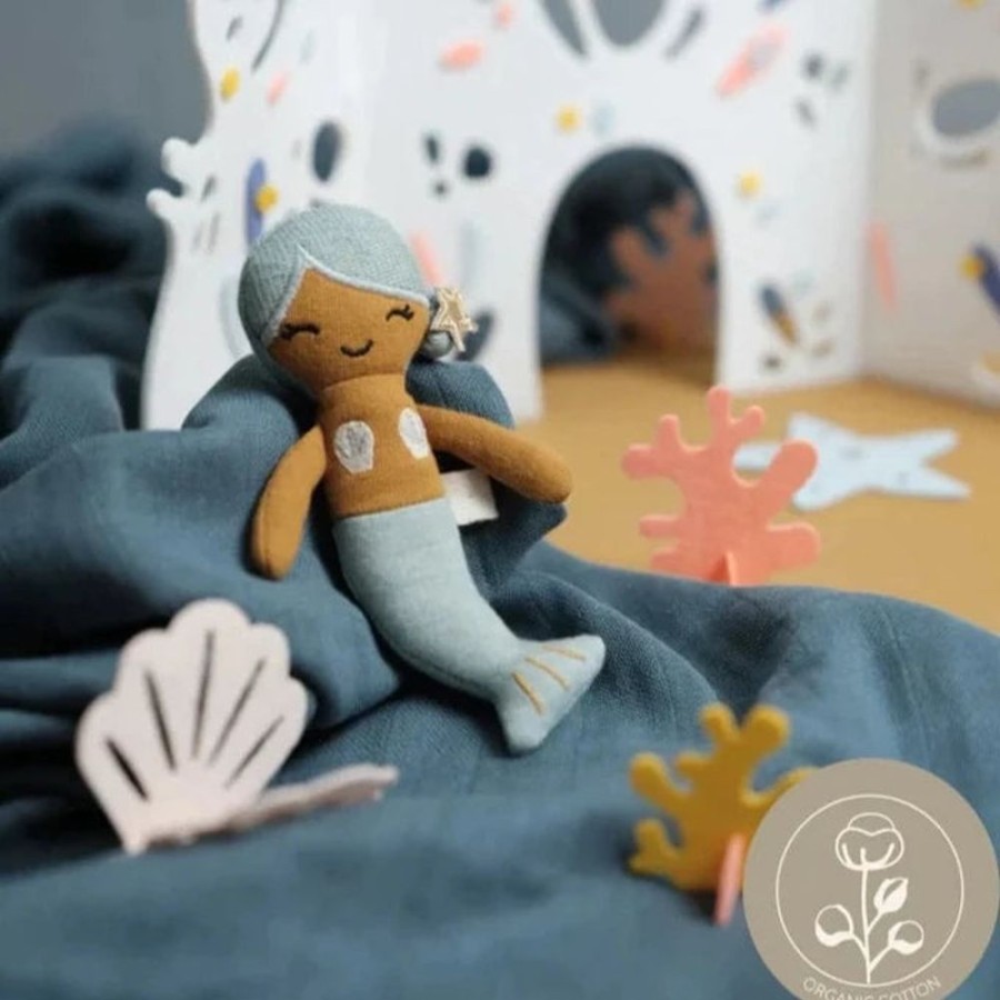 Play Fabelab | Organic Cotton Pocket Friend - Mermaid