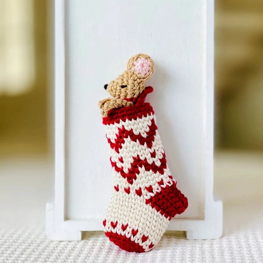 Play Above Rubies | Christmas Decor | Little Friends - Christmas Mouse