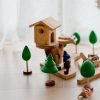 Educational Resources Q Toys | Qtoys | Wooden Small World Tree Set