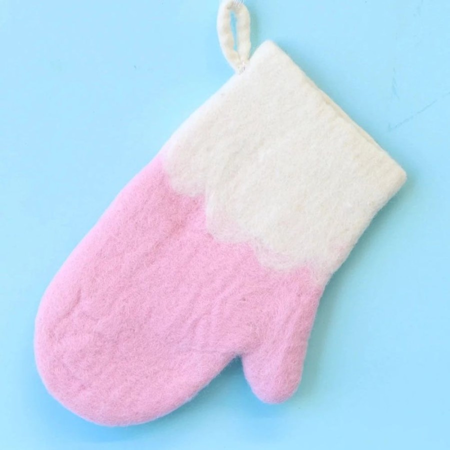 Play Juni Moon | Children'S Felt Oven Mitt (3 Colours)