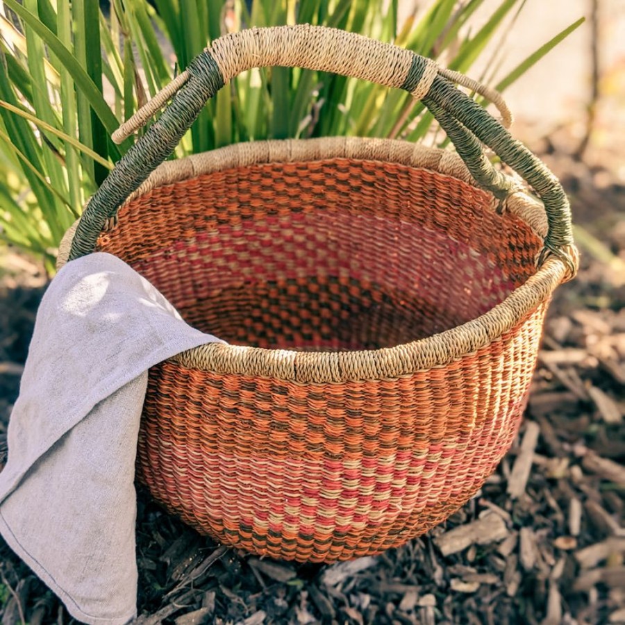 Educational Resources Artisans of Bolgatanga | Patterned Bolga Basket - Large