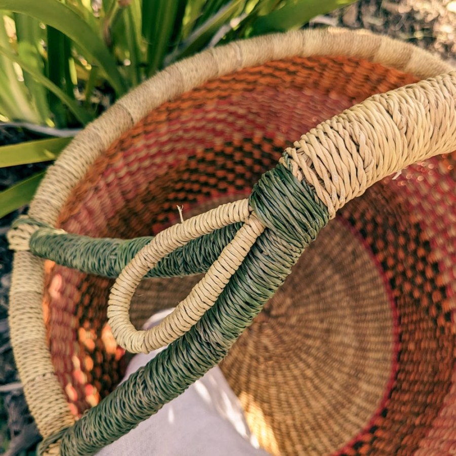 Educational Resources Artisans of Bolgatanga | Patterned Bolga Basket - Large