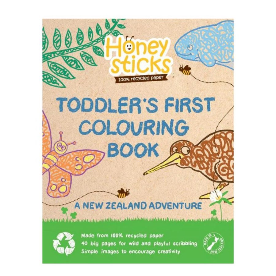 Home Honeysticks | Honeysticks Colouring Book | A New Zealand Adventure